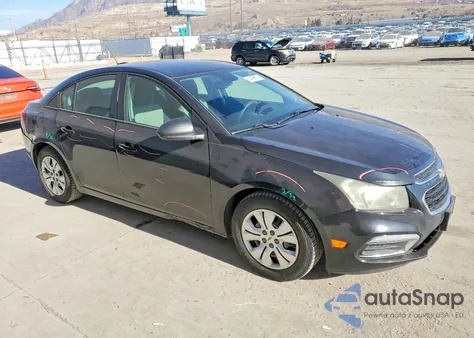 2015 Chevrolet Cruze Ls из США, поврежденный, VIN 1G1PA5SH0F7195151